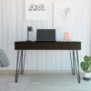 Mumbai Writing Desk, Four Legs, Two Drawers - Image 2