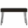 Mumbai Writing Desk, Four Legs, Two Drawers