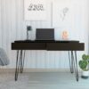 Mumbai Writing Desk, Four Legs, Two Drawers - Image 4