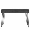 Mumbai Writing Desk, Four Legs, Two Drawers - Image 7