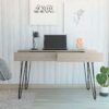 Mumbai Writing Desk, Four Legs, Two Drawers - Image 18