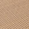 Landon 2Pc Outdoor Wicker Conversation Set Light Brown - Loveseat & Coffee Table - Image 4