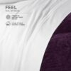 Premium Bamboo Sheet Set Twin XL, White - Image 4
