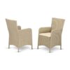 Wicker Patio Set Cream, VLLU5-53V - Image 4