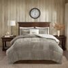 100% Polyester Solid Velour to Berber Comforter Set,WR10-2061 - Image 22