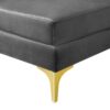 Triumph Channel Tufted Performance Velvet Loveseat - Gray EEI-4346-GRY - Image 5