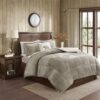 100% Polyester Solid Velour to Berber Comforter Set,WR10-2061 - Image 42