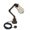 Retro Industrial Water Pipe Lighting Wall Plug-In Table Lamp Steampunk Metal Indoor Stand~1306 - Image 16